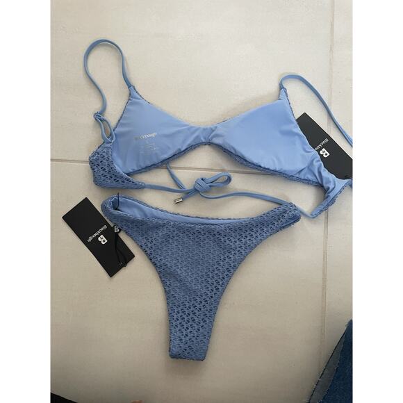 Blackbough Swim  Bikini Set Swimsuit Crochet Swimwear - Picture 4 of 6